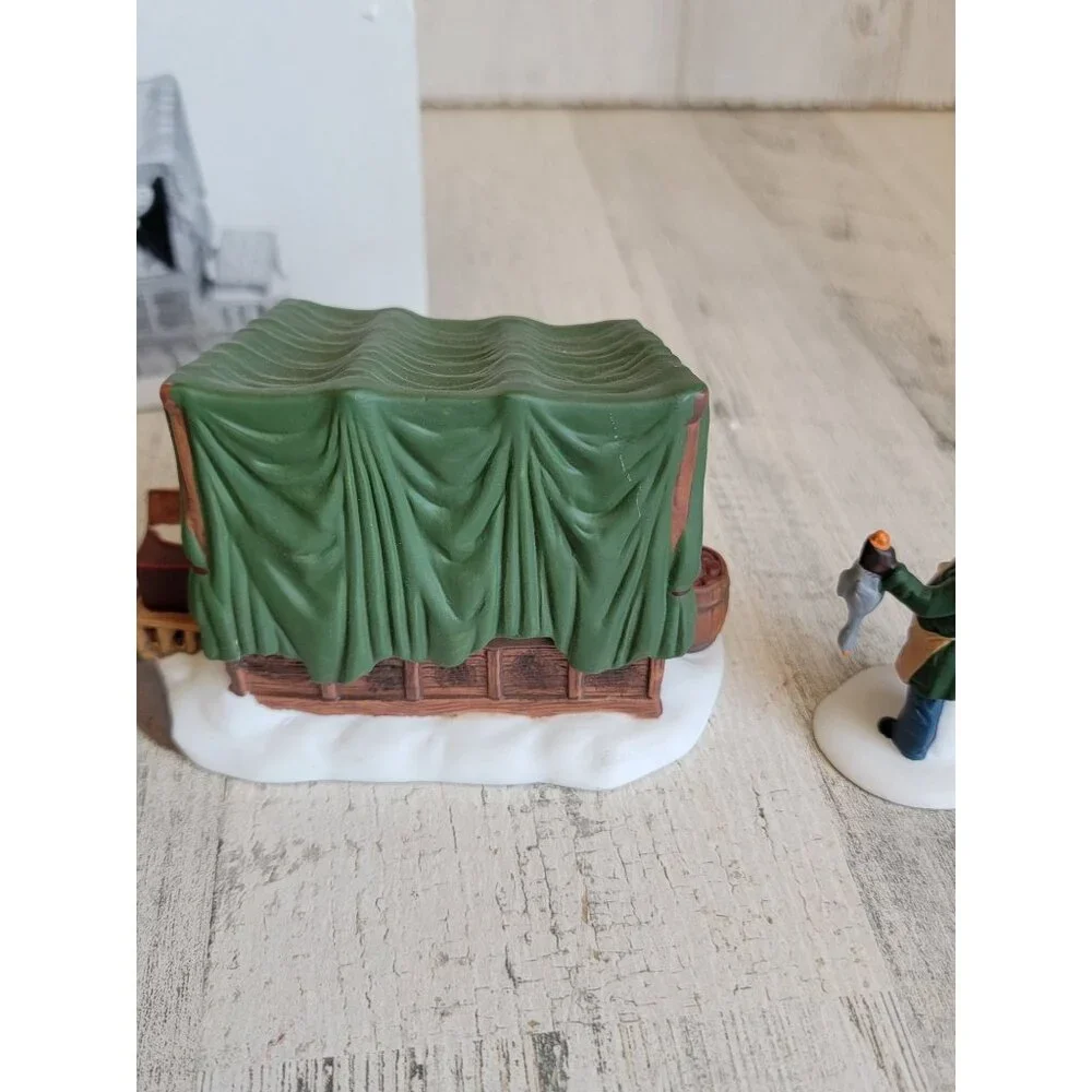 Dept 56 55590‎ Poultry market heritage village accessory xmas